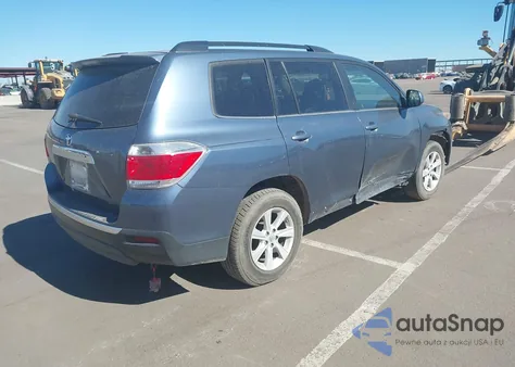2013 Toyota Highlander Se V6 z USA, uszkodzony, nr VIN 5TDZK3EH1DS131796